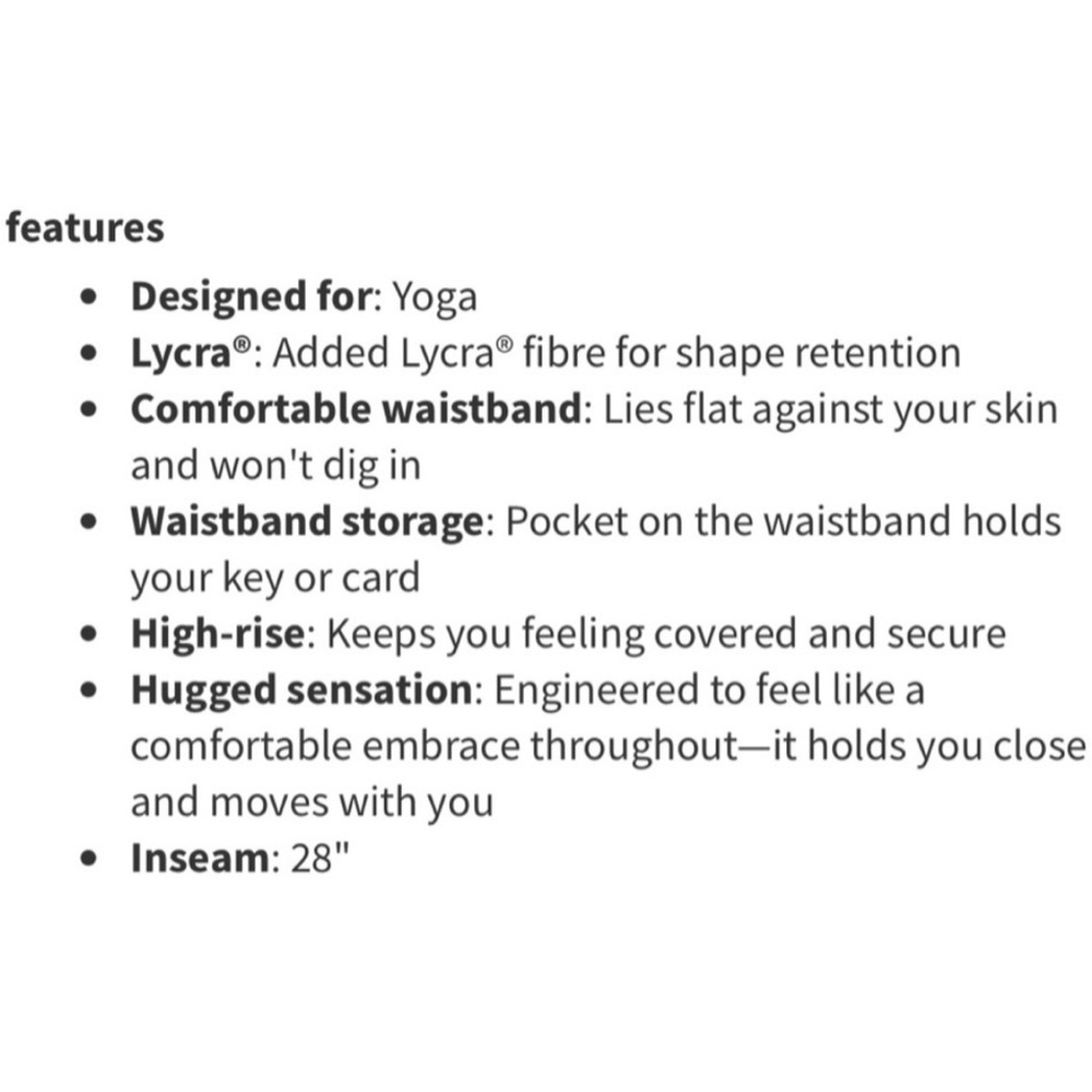 Lululemon Wunder Under High-Rise 28" Leggings Dark Adobe Size 2 - Picture 7 of 12